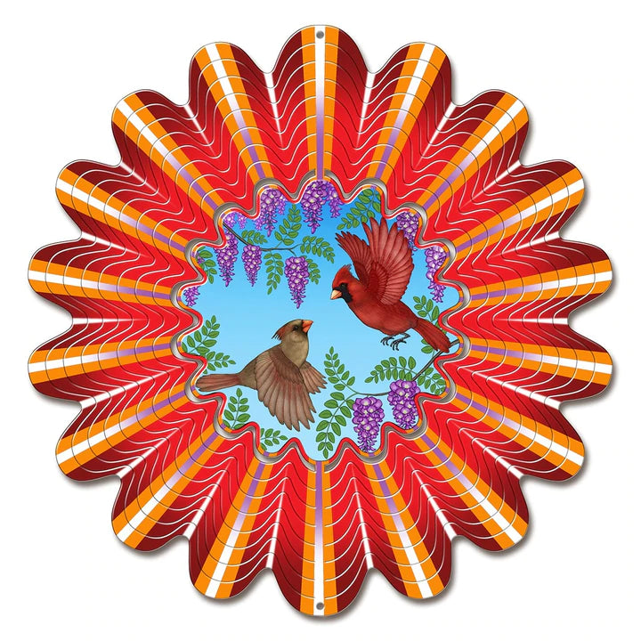 Wind Spinner  - Animated Cardinal