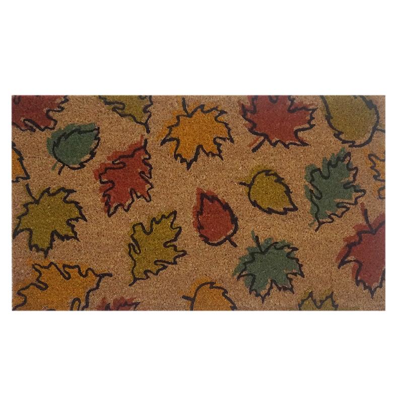 Doormat Fall Leaves