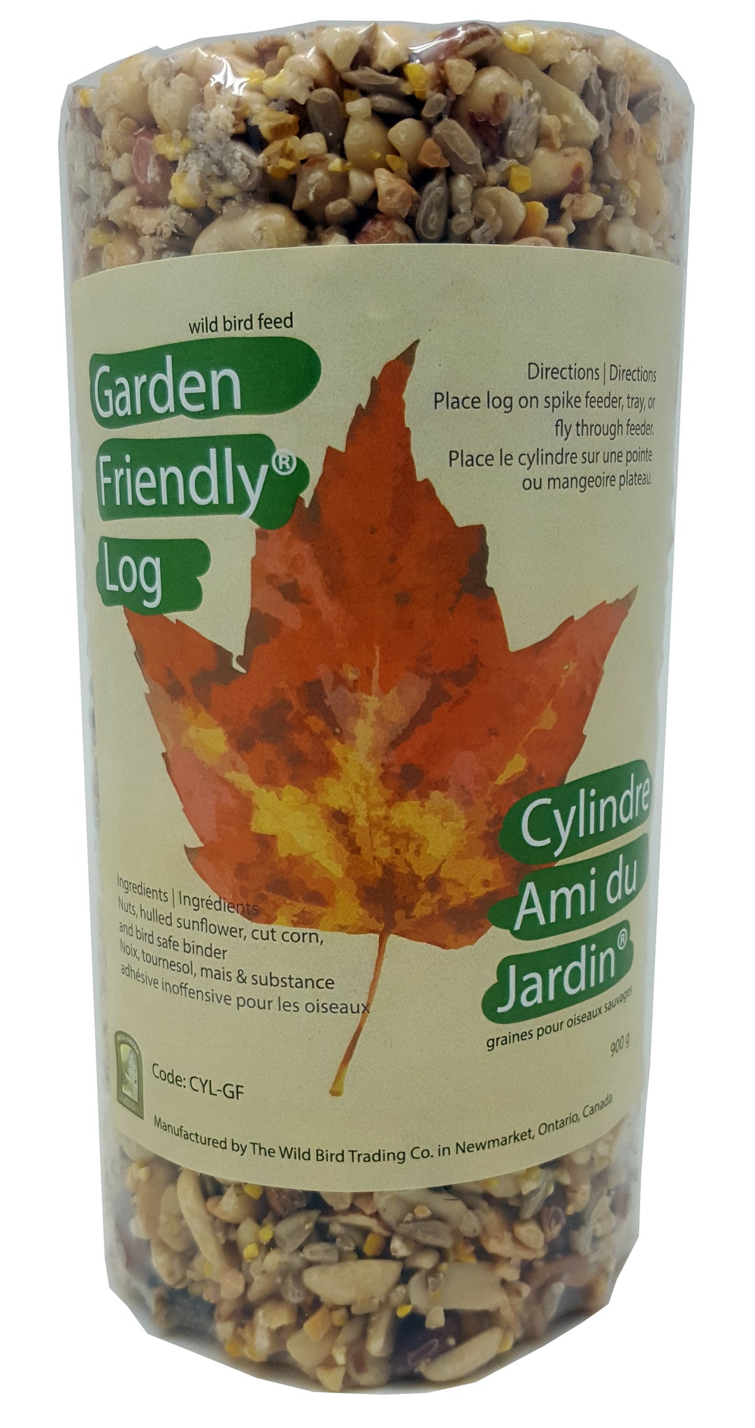 Garden Friendly Seed Log
