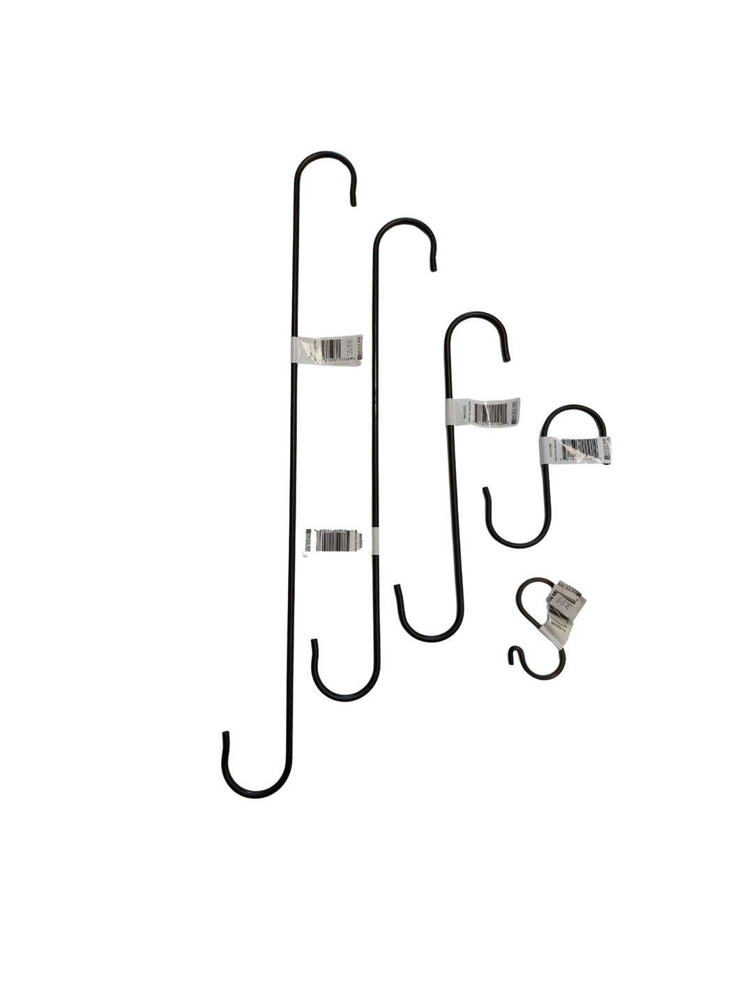 Extension Hooks - asst lenghts