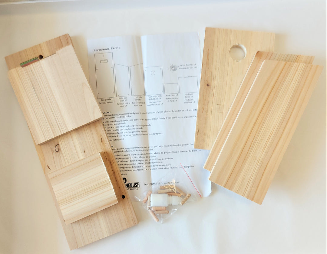 Wood Birdhouse DIY Kit