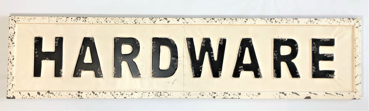 Hardware Sign – Backyard Birder Home & Garden | Gift Store